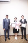 Xaçmaz Rayon İcra Hakimiyyətində ali məktəblərə yüksək balla qəbul olunan məzunlar və respublika müsabiqələrinin qalibləri ilə görüş keçirilib (FOTO)