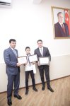 Xaçmaz Rayon İcra Hakimiyyətində ali məktəblərə yüksək balla qəbul olunan məzunlar və respublika müsabiqələrinin qalibləri ilə görüş keçirilib (FOTO)