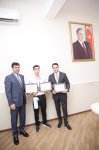 Xaçmaz Rayon İcra Hakimiyyətində ali məktəblərə yüksək balla qəbul olunan məzunlar və respublika müsabiqələrinin qalibləri ilə görüş keçirilib (FOTO)