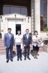 Xaçmaz Rayon İcra Hakimiyyətində ali məktəblərə yüksək balla qəbul olunan məzunlar və respublika müsabiqələrinin qalibləri ilə görüş keçirilib (FOTO)
