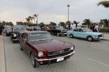 Heydər Əliyev Fondunun vitse-prezidenti Leyla Əliyeva və Arzu Əliyeva klassik avtomobillərin yürüşü və sərgisini izləyiblər (FOTO)