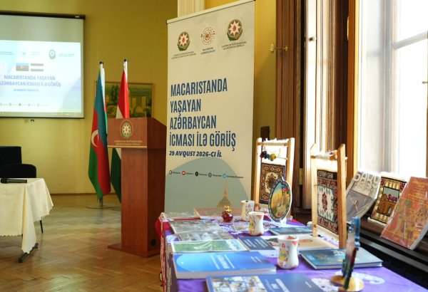 Macarıstandakı Azərbaycan icması ilə görüş keçirilib (FOTO)