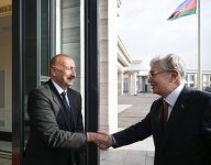 Prezident İlham Əliyevin Bişkekdə Qazaxıstan Prezidenti ilə görüşü keçirilib (FOTO)