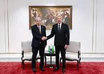 Prezident İlham Əliyevin Bişkekdə Qazaxıstan Prezidenti ilə görüşü keçirilib (FOTO)