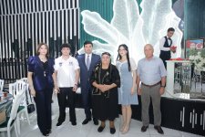 Elnur Rzayev şəhid Mayis Səmədovun qardaşı qızının toy mərasimində iştirak edib
