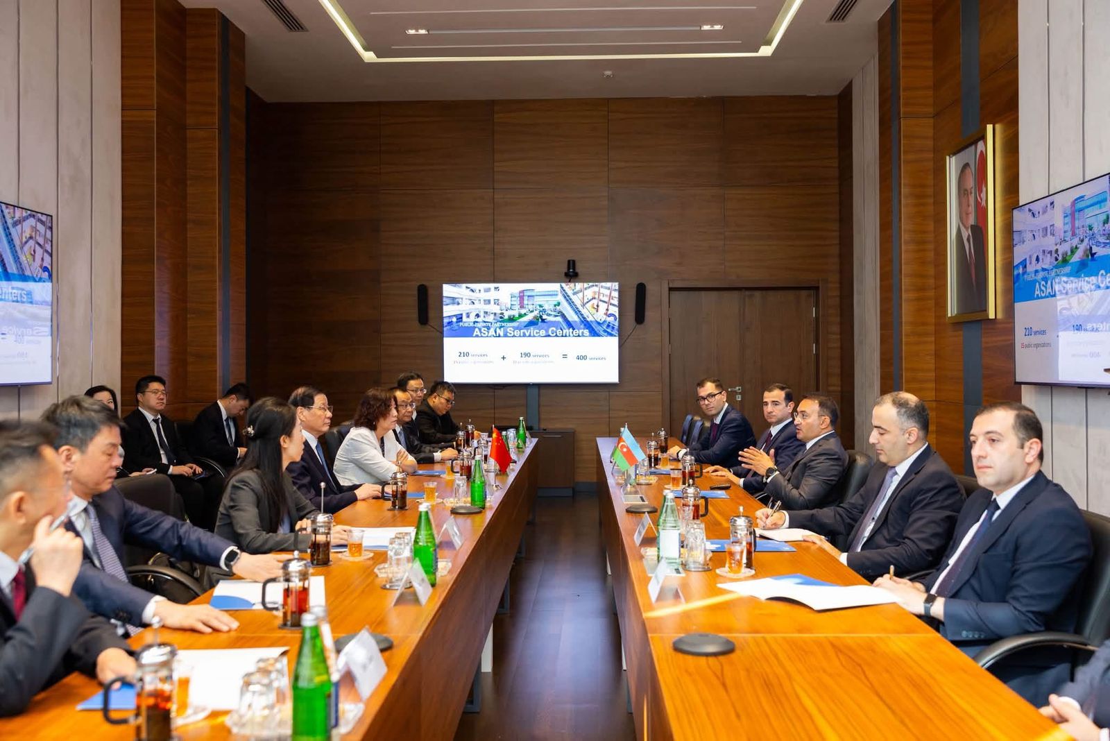 Çinin Baş prokuroru "ASAN xidmət"də olub (FOTO)