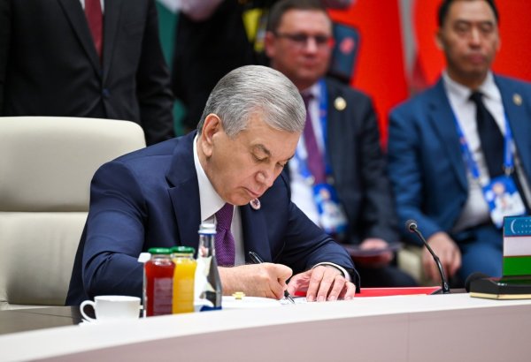 Mirziyoyev ŞƏT-in Sənaye Əməkdaşlığı Xəritəsinin yaradılmasını təklif edib
