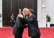 Prezident İlham Əliyev “ŞƏT plyus” formatında görüşdə iştirak edir (FOTO)