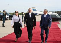 Prezident İlham Əliyevin Qırğızıstana səfəri başa çatıb (FOTO/VİDEO)