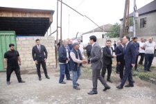 Xaçmaz Rayon İcra Hakimiyyətinin başçısı Elnur Rzayev şəhid anasının dəfn mərasimində iştirak edib (FOTO)