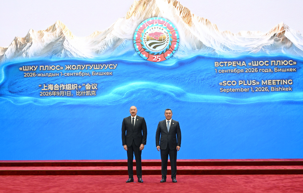 Prezident İlham Əliyev “ŞƏT plyus” formatında görüşdə iştirak edir (FOTO)