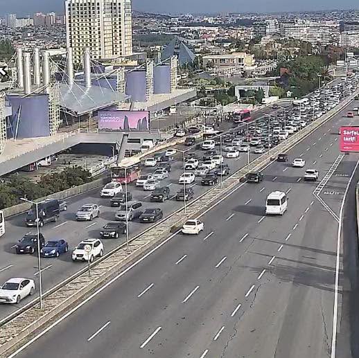 DİQQƏT: Bu yollarda tıxac var - SİYAHI (FOTO)