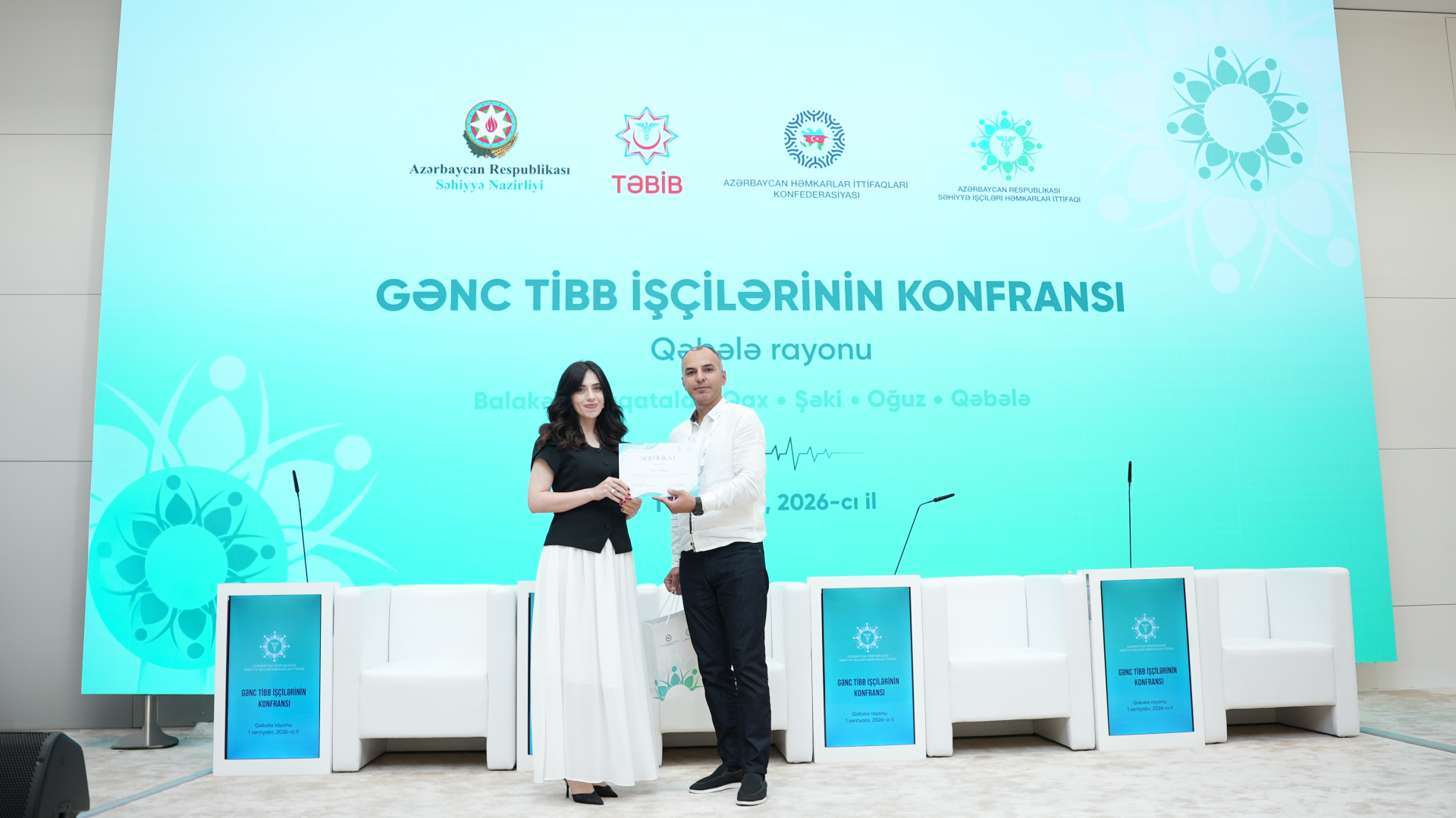 Səhiyyə Nazirliyinin dəstəyi ilə Qəbələdə “Gənc Tibb İşçilərinin Konfransı” keçirilib (FOTO)