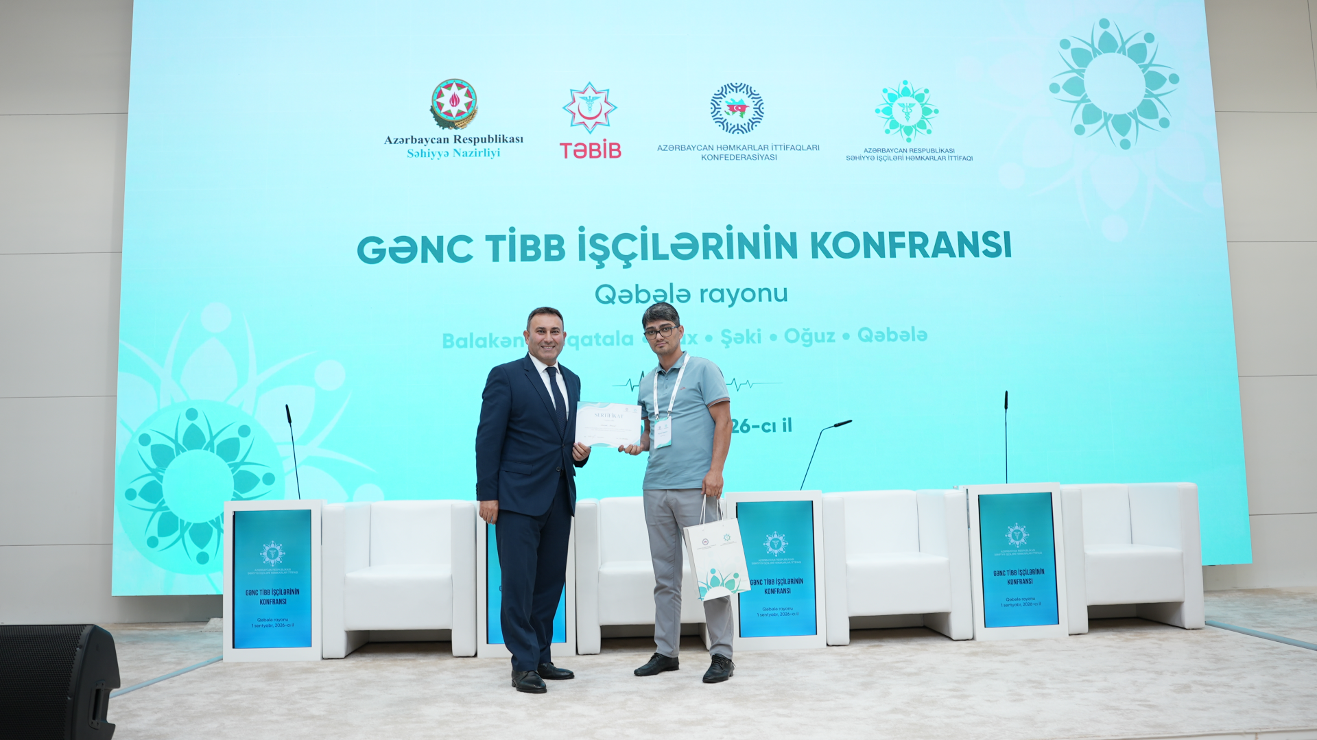 Səhiyyə Nazirliyinin dəstəyi ilə Qəbələdə “Gənc Tibb İşçilərinin Konfransı” keçirilib (FOTO)