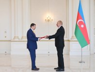 Prezident İlham Əliyev BMT-nin Azərbaycanda yeni təyin olunmuş rezident əlaqələndiricisini qəbul edib (FOTO/VİDEO)