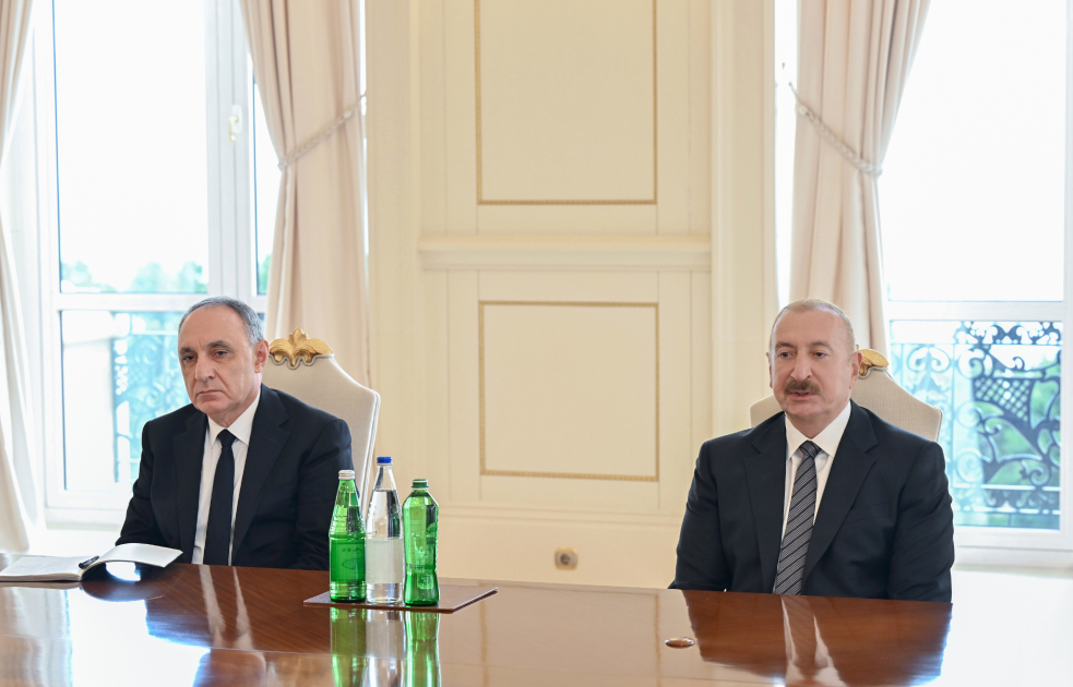 Prezident İlham Əliyev Çin Ali Xalq Prokurorluğunun Baş prokurorunun başçılıq etdiyi nümayəndə heyətini qəbul edib (FOTO)