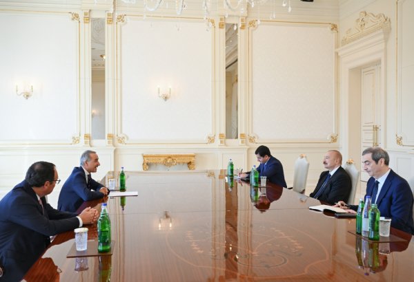 Prezident İlham Əliyev ATƏT Parlament Assambleyasının prezidentini qəbul edib (FOTO/VİDEO)