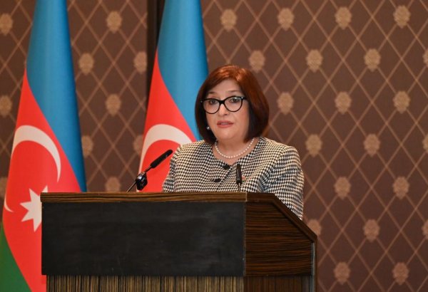 Sahibə Qafarova Cenevrədə yerləşən diplomatik korpus rəhbərləri və nümayəndələri ilə görüşdə çıxış edib (FOTO)