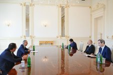 Prezident İlham Əliyev ATƏT Parlament Assambleyasının prezidentini qəbul edib (FOTO)