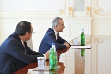 Prezident İlham Əliyev ATƏT Parlament Assambleyasının prezidentini qəbul edib (FOTO)