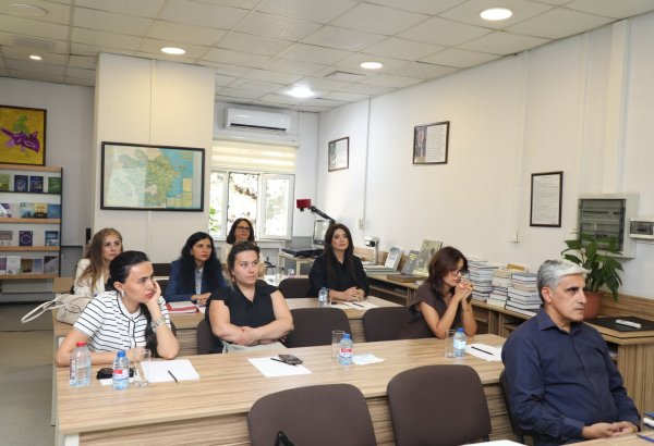 Əqli Mülkiyyət Agentliyi SOCAR əməkdaşları üçün təlimlərə başlayıb (FOTO)