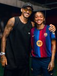 "Mən Rafinya deyiləm, qadınam" - Barselona azarkeşləri qadın futbolçunu Rafinya ilə səhv salıblar (FOTO)