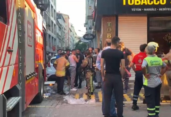 İstanbulda hoteldə yanğın baş verib, 12 nəfər xəsarət alıb