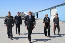 Prezident İlham Əliyev və Birinci xanım Mehriban Əliyeva Hərbi Dəniz Qüvvələrində olublar (FOTO)