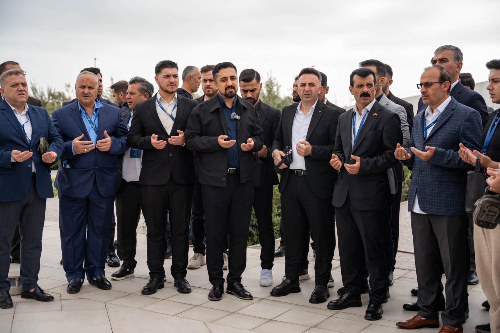 Türkiyə, Gürcüstan və İraqdan gələn din xadimləri Zəfər abidəsini ziyarət ediblər (FOTO)