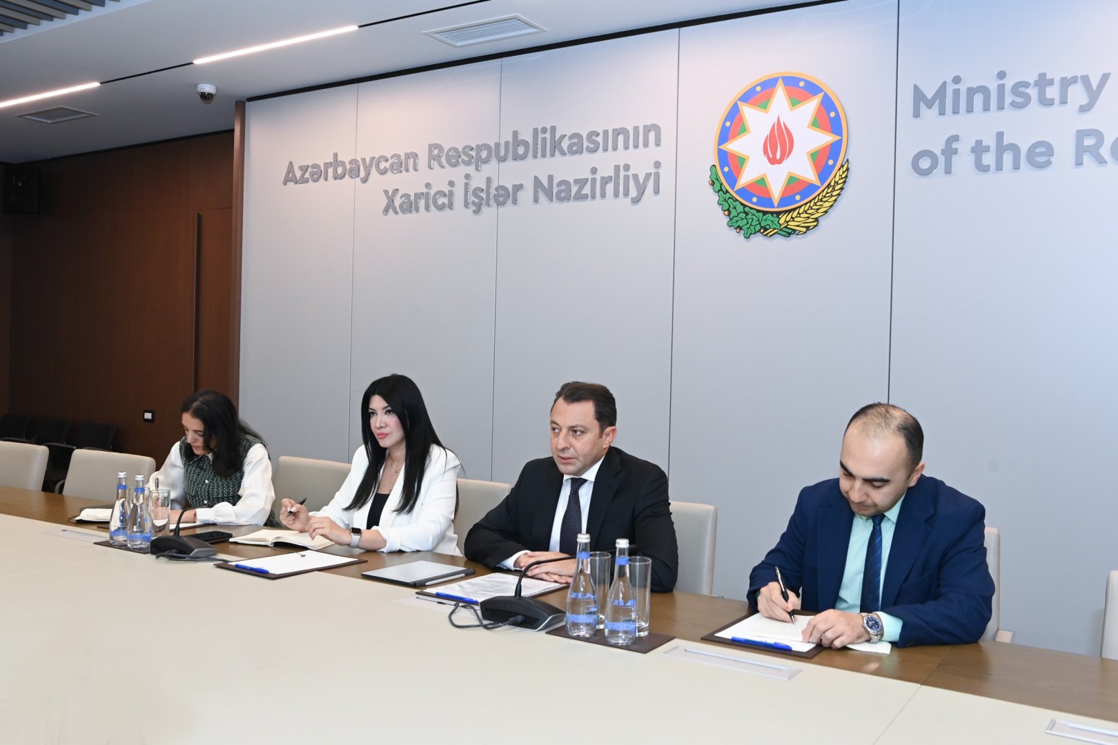 ABŞ rəsmiləri ilə Azərbaycan-Ermənistan sülh prosesi və TRIPP müzakirə olunub (FOTO)