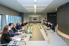 “Huawei Technology” şirkətinin baş vitse-prezidenti ilə görüş keçirilib (FOTO)