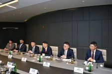 “Huawei Technology” şirkətinin baş vitse-prezidenti ilə görüş keçirilib (FOTO)
