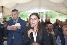 Xaçmazın Çarxı kəndində növbəti səyyar qəbul keçirilib (FOTO)