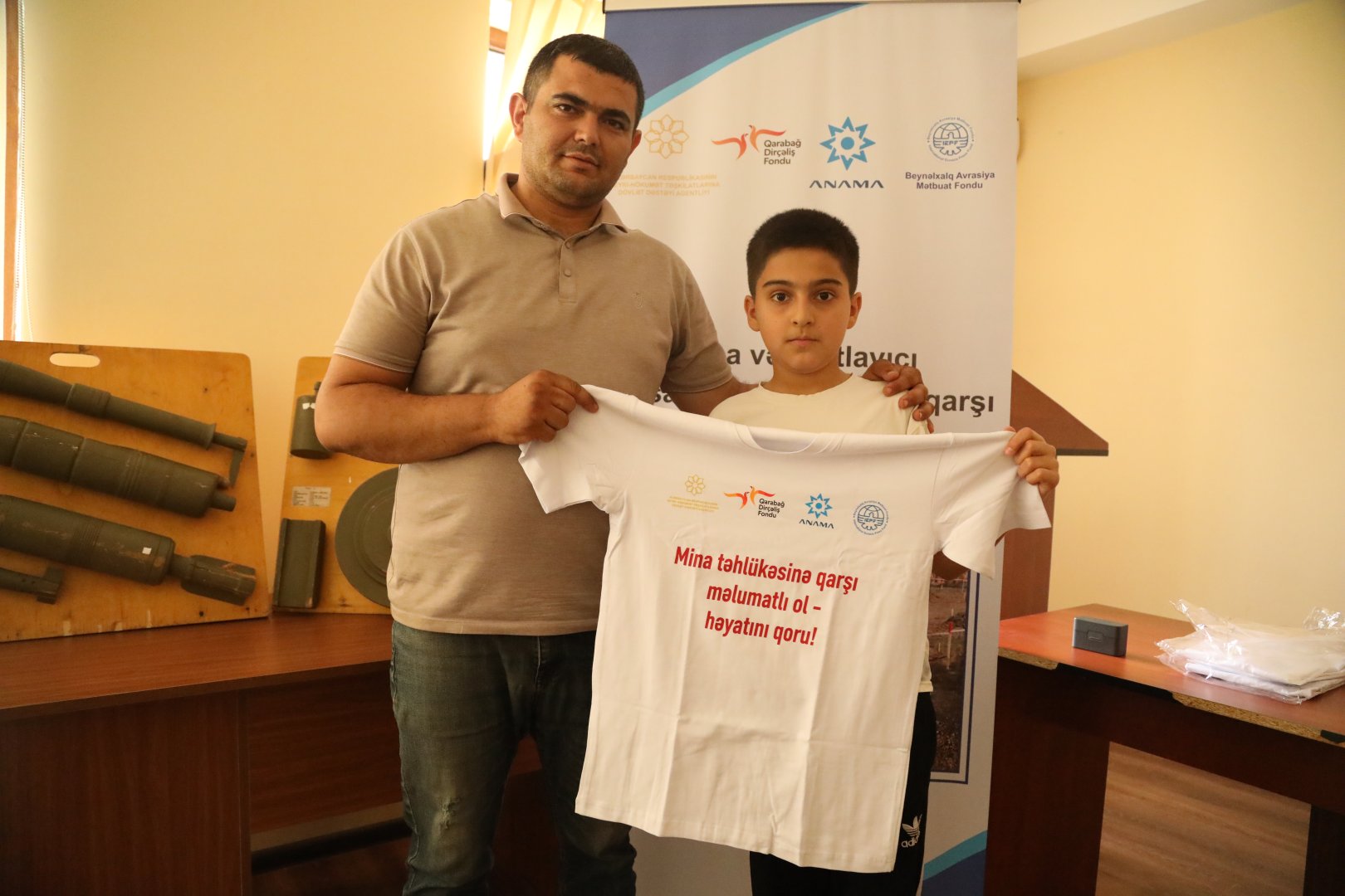 Ağdərədə mina təhlükəsinə dair maarifləndirmə təlimləri keçirilib (FOTO)