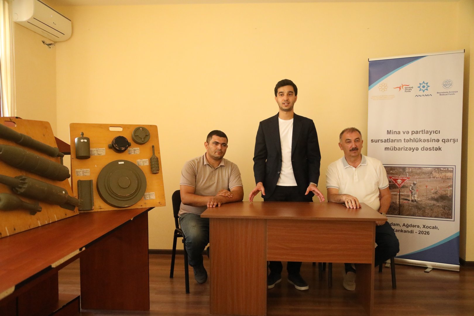 Ağdərədə mina təhlükəsinə dair maarifləndirmə təlimləri keçirilib (FOTO)