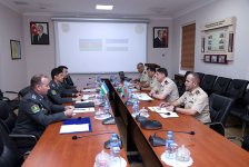 Azərbaycan-Özbəkistan arasında qərargah danışıqları keçirilib (FOTO)