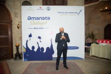 “Əmanətə Sədaqət” layihəsi çərçivəsində şəhid övladları üçün Bilik Günü tədbiri keçirilib (FOTO/VİDEO)