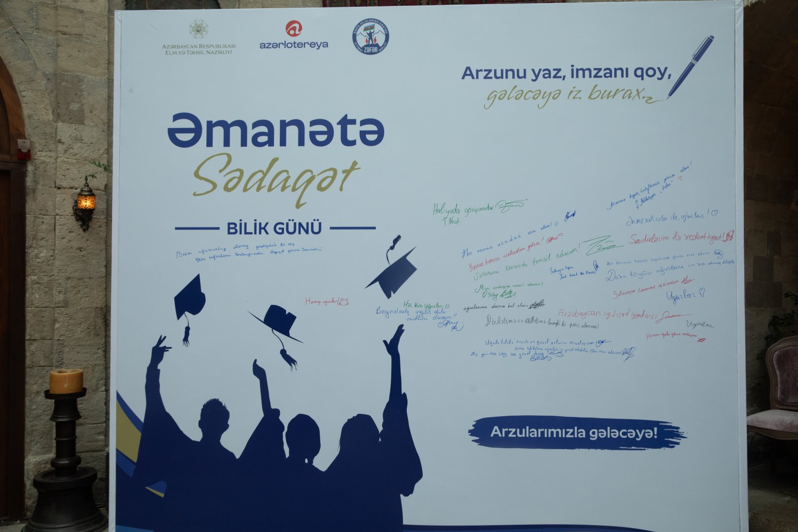 “Əmanətə Sədaqət” layihəsi çərçivəsində şəhid övladları üçün Bilik Günü tədbiri keçirilib (FOTO/VİDEO)