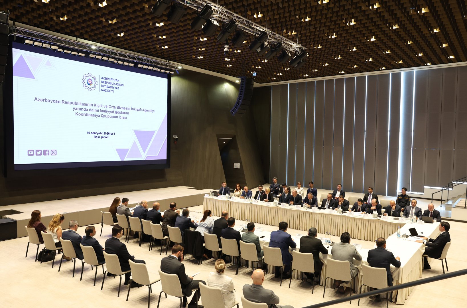 KOBİA yanında daimi fəaliyyət göstərən Koordinasiya Qrupunun növbəti iclası keçirilib (FOTO)