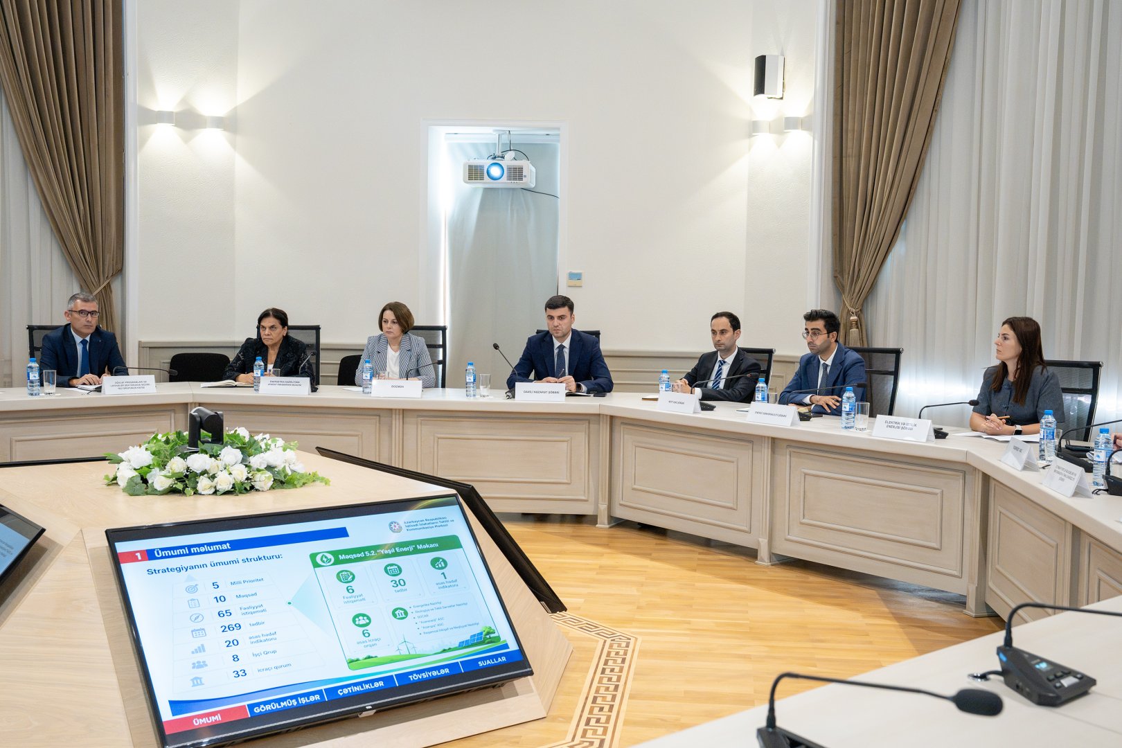 “Yaşıl enerji məkanı” üzrə İşçi qrupunun növbəti iclası keçirilib (FOTO)