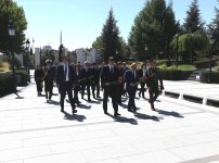 Ankarada Ulu Öndər Heydər Əliyev və Mustafa Kamal Atatürkün müqəddəs xatirəsi yad olunub (FOTO)