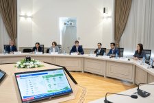 “Yaşıl enerji məkanı” üzrə İşçi qrupunun növbəti iclası keçirilib (FOTO)
