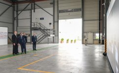 Prezident İlham Əliyev Qaradağ rayonunda kağız və gigiyenik məhsulların istehsalı müəssisəsinin açılışında iştirak edib (FOTO)