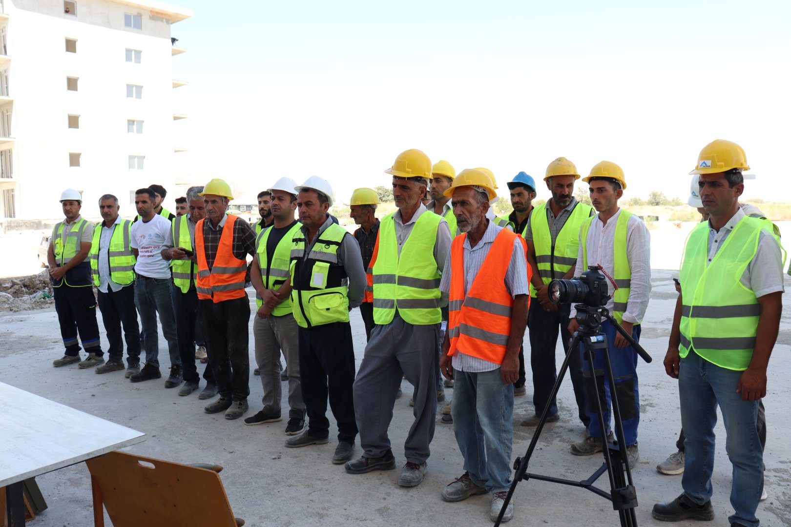 Ağdamda mina təhlükəsinə dair təlimlər keçirildi (FOTO)