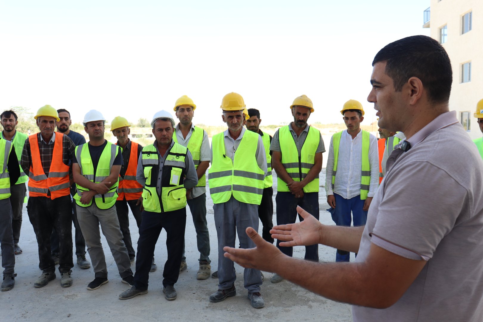 Ağdamda mina təhlükəsinə dair təlimlər keçirildi (FOTO)