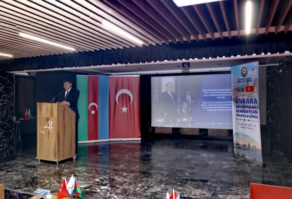 Ankarada Azərbaycan icması ilə həmrəylik, əməkdaşlıq və diaspor fəaliyyətinin inkişafı müzakirə olunub (FOTO)