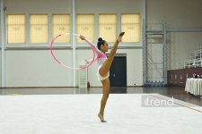 Bədii gimnastika üzrə 31-ci Bakı birinciliyinə start verilib (FOTO)