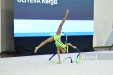 Bədii gimnastika üzrə 31-ci Bakı birinciliyinə start verilib (FOTO)