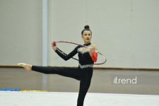 Bədii gimnastika üzrə 31-ci Bakı birinciliyinə start verilib (FOTO)