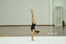 Bədii gimnastika üzrə 31-ci Bakı birinciliyinə start verilib (FOTO)